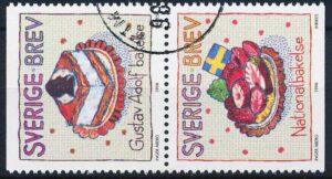 Sverige AFA 1993+1996 Stemplet