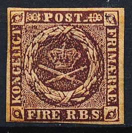 Danmark AFA 01 Ia Ubrugt