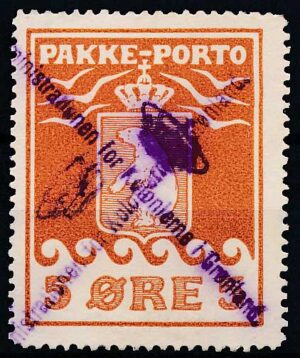 Grønland Pakkeporto AFA 02 Stemplet ATT