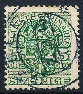 Sverige Tjenestemærker AFA 20 Stemplet