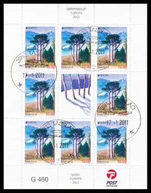 Grønland Småark AFA 20 Stemplet