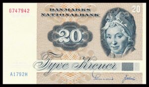 Danmark 20 Kroners 1981 Kvalitet 0  A1792H