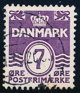 Danmark AFA 200 Stemplet