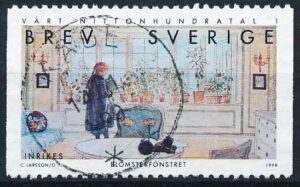 Sverige AFA 2000 Stemplet