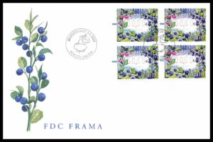 Åland FDC Frankeringsmærker 2003