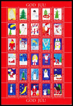 Åland Julemærke 1994