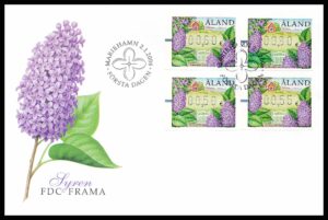 Åland FDC Frankeringsmærker 2006
