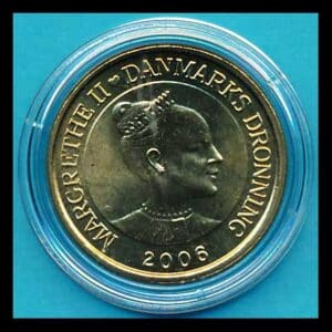 Danmark Margrethe II 2006 Tårnmønt