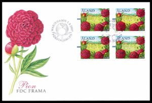 Åland FDC Frankeringsmærker 2007