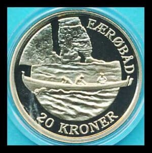 Danmark Margrethe II 2009 Færøbåd Proof