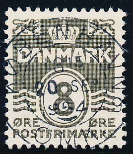 Danmark AFA 201a Stemplet