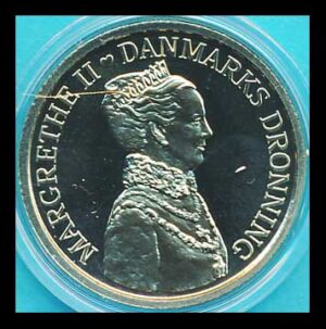 Danmark Margrethe II 2014 Erindringsmønt Proof