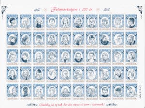 Juleark 2012 Selvklæbende