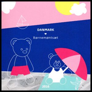 Danmark Børnemøntsæt 2016