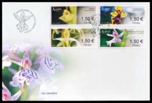Åland FDC Frankeringsmærker 2018