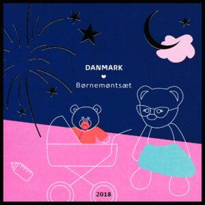Danmark Børnemøntsæt 2018