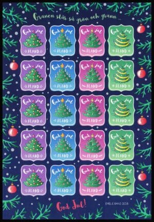 Åland Julemærke 2018