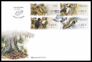 Åland FDC Frankeringsmærker 2019