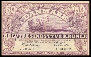 Danmark 50 Kroners 1945 Kvalitet 1 f 6190895