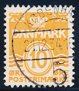 Danmark AFA 202 Stemplet