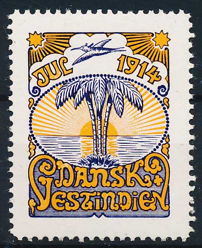Dvi jul 1914 Postfrisk