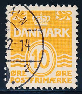 Danmark AFA 202a Stemplet