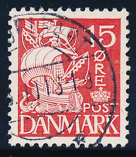 Danmark AFA 203a Stemplet