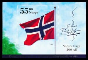 Norge AFA 2032 Miniark Postfrisk