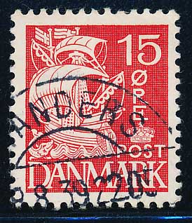 Danmark AFA 203b Stemplet