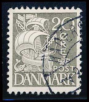 Danmark AFA 204 Stemplet