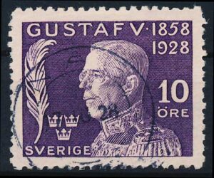 Sverige AFA 204 Stemplet