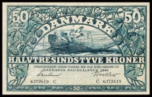 Danmark 50 Kroners 1942 Kvalitet 1+ C 6372619