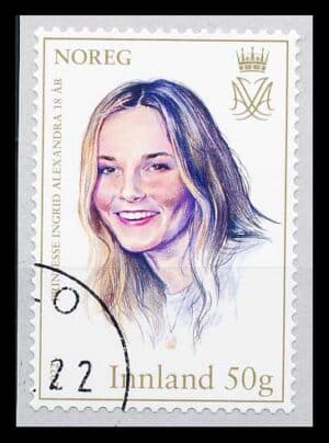 Norge AFA 2044E Stemplet