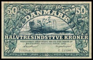 Danmark 50 Kroners 1942 Kvalitet 1+ C 7332013
