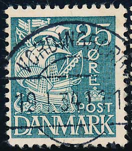 Danmark AFA 205 Stemplet