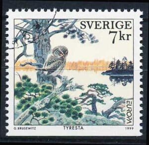 Sverige AFA 2050Cn Stemplet