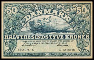 Danmark 50 Kroners 1942 Kvalitet 01 C 5468078