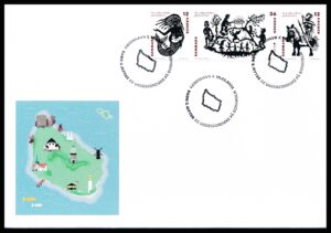 Danmark FDC AFA 2075-2078