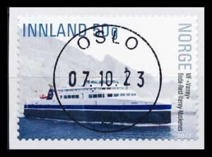 Norge AFA 2076 Stemplet