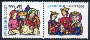 Sverige AFA 2076Cv+2077Ch Postfrisk