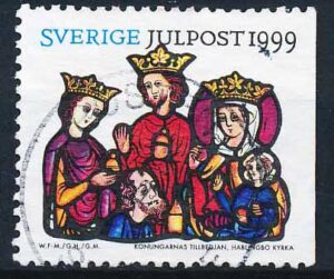 Sverige AFA 2077Ch Stemplet
