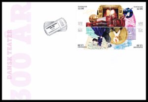 Danmark FDC AFA 2079+-2082