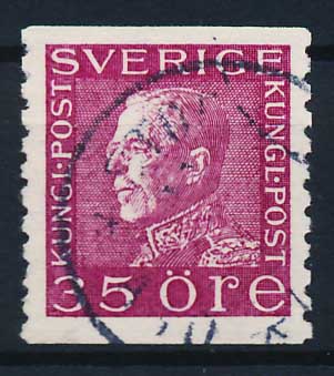 Sverige AFA 208 Stemplet