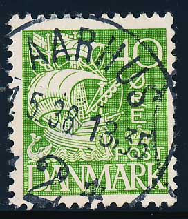 Danmark AFA 208 Stemplet