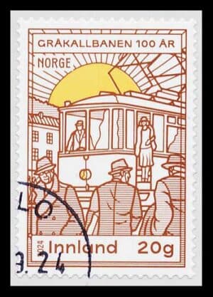 Norge AFA 2097 Stemplet