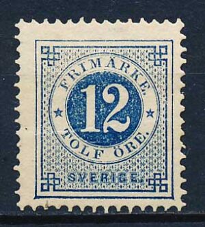 Sverige AFA 021B Ubrugt