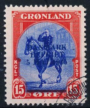 Grønland AFA 21a Stemplet