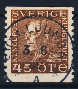 Sverige AFA 210 Stemplet