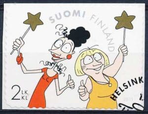 Finland AFA 2107 Stemplet