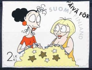 Finland AFA 2110 Stemplet